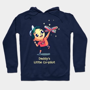 Daddy's little co-pilot kids t-shirt Hoodie